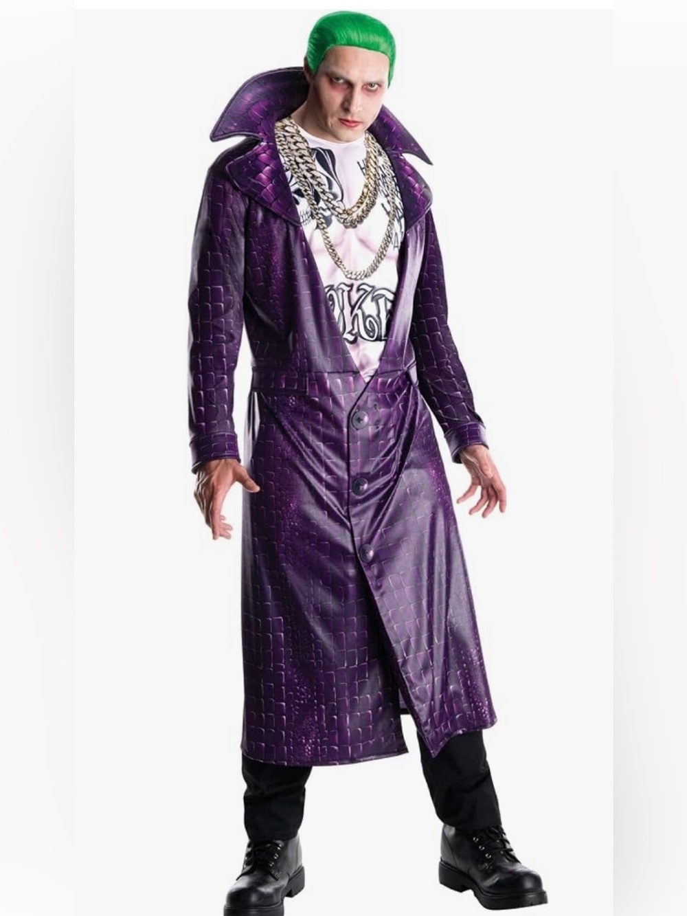 Rubie's Suicide Squad Joker Adult Costume Jacket One Size Halloween Cosplay Mens